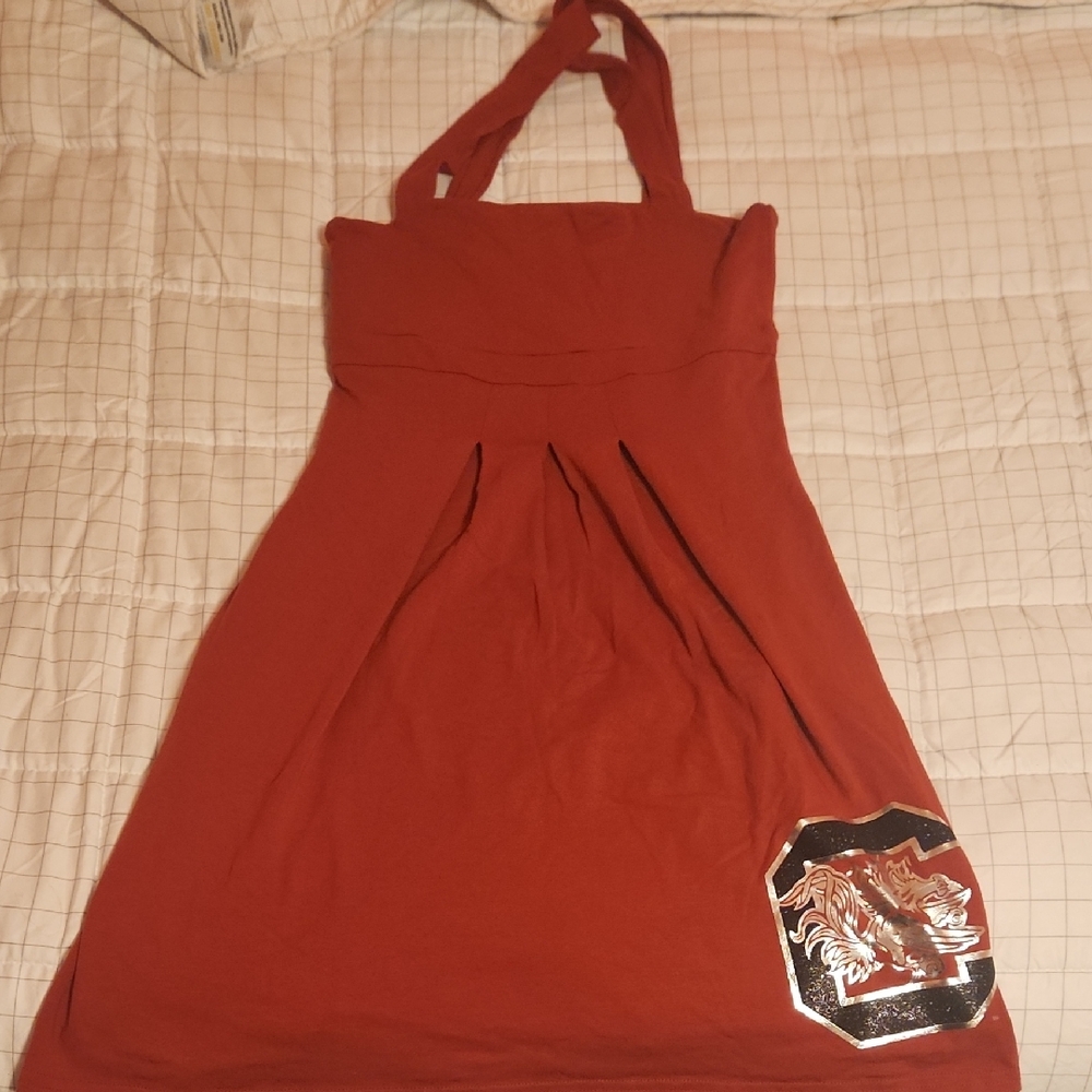 South Carolina Gamecocks Halter Dress